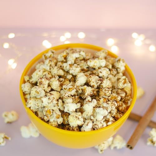 DIY Zimt Popcorn zum Selbermachen – süßer Snack zum Filmeabend und Geschenk-Idee zu Weihnachten, perfekt für den selbstgemachten Adventskalender