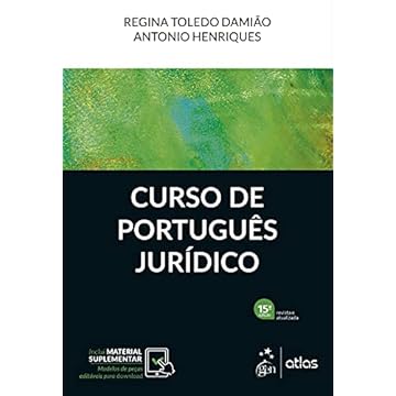 Capa do livro Curso de Português Jurídico