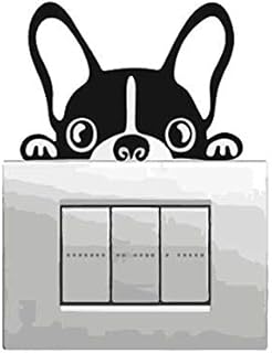 Autocollant mural design chien pour interrupteurs Wall sticker. Adesivo4You