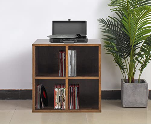 VDD Records vinyl lp cabinet – rangement disques vinyles lp – bibliothèque – marron - Les Beatles, Paul McCartney, John Lennon, RIngo Starr, George Harrison VDD Records vinyl lp cabinet - rangement disques vinyles lp - bibliothèque - marron – Image 6