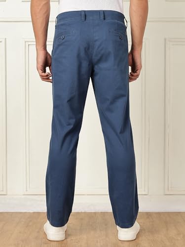 Image of Thomas Scott Men's | Solid | Regular Fit | Premiun Cotton | 4 Pocket | Formal wear Trouser | Casual Chino | Pants for Men