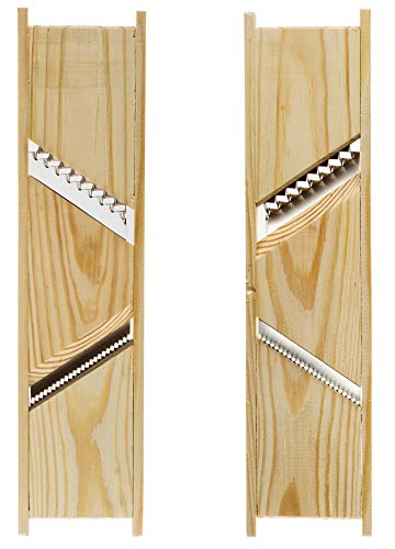 Handheld Kitchen Slicer For Vegetables - Wooden Food Grater For Kitchen - Vegetables And Korean Carrot Grater With Holder #TOP1