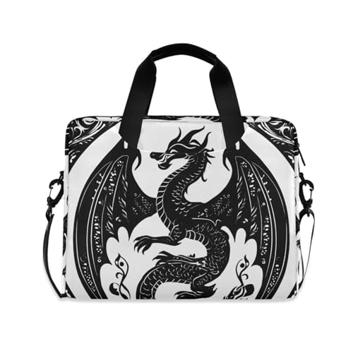 Maletín porta laptop ALAZA Black Dragon 13-15.6 pulg miniatura 1