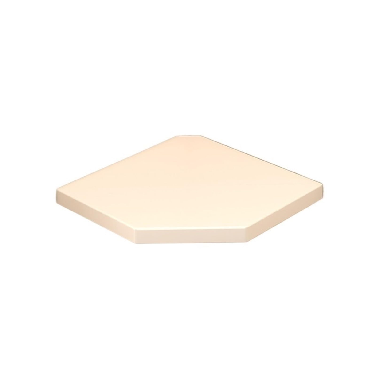 Estante Flotante Estantes flotantes poligonales for estantería Triangular de Pared Decoración(Blanco,Pequeño)