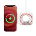 Produktbild PowerTex Duo Kabellose Ladestation Kompatibel mit Apple MagSafe, iPhone, Watch & AirPods Pro - Faltbares 2-in-1 Power Pad für Qi Wireless Zertifizierte Geräte