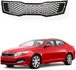 AutoModed Front Grille For 2011 2012 2013 Optima SX SXL | Chrome ABS Replacement Grill | Replaces Part 863502T000 KI1200143 | by Automoded