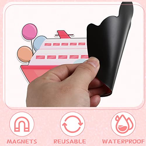 14 Pcs Just Married Cruise Door Decorations Wedding Mr Mrs Cruise Door Magnets Just Married Funny Magnetic Cruise Decorations For Cabin Door Sign Stateroom Ship Car Honeymoon Anniversary Wedding Party #TOP2