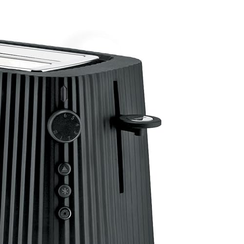 Alessi MDL08 B/UK Toaster, Plastic, Black - Image 3