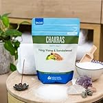 Chakras Bath Salt 32 Ounces Epsom Salt with Natural Ylang Ylang, Sandalwood, Eucalyptus, Frankincense, Chamomile and Cinnamon Essential Oils Plus Vitamin C in BPA Free Pouch with Easy Press-Lock Seal - Image 4