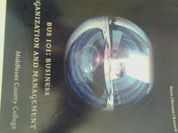Paperback Bus 101: Business Organization and Management Middlesex County College Book