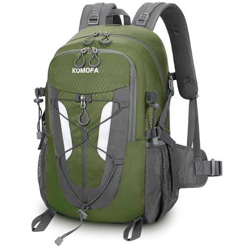 Komofa Hiking Backpack 30L Lightweight Travel Daypack Small Day Pack ...