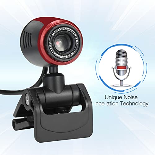BRAVECOW HD Webcam with Microphone Smart Stand Clip Mini USB Computer Web Camera For PC Laptop Desktop With Noise Canceling Microphone Adjustable Field of View, Low-Light Correction - Image 7