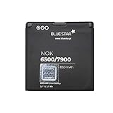 Bluestar Batteria Sostituzione Compatibile con Nokia 6500 Classic / 7900 Pirsm 850mAhLi-lon Ricambio Batteria Premium Batteria BL-6P