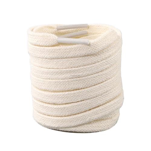 Lacets plats en coton multicolores pour réparer vos chaussures en toile sans changer de baskets