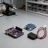 PROCESSEUR DUAL CORE PUISSANT : microcontrôleur LX7 dual-core intégré fonctionnant jusqu'à 240 MHz avec support à flotteur unique pour la vision de l'IA, l'inférence du réseau neuronal et le traitement rapide des bords pour les tâches vocales et d'image.