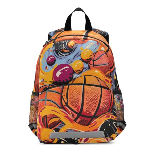 Sac scolaire basket-ball anti-usure pour garçon et fille