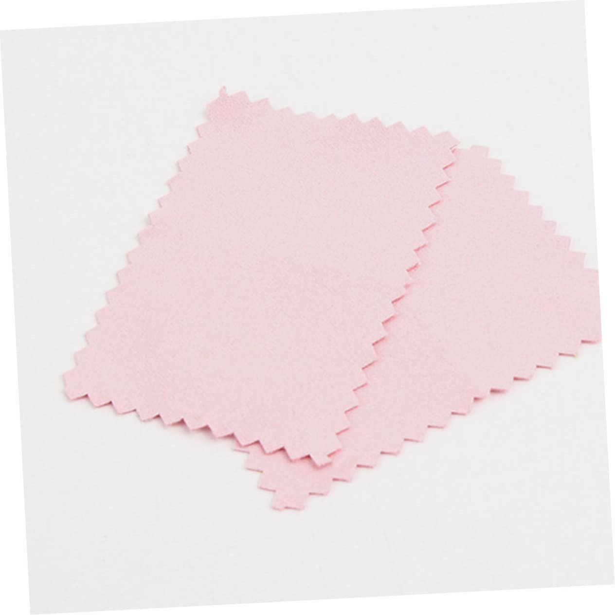 PERSELOSO Silver Polishing Cloth for Jewelry Pcs Lint-Free Wipe Cloths for Silver and Platinum Cleaning for Home Use