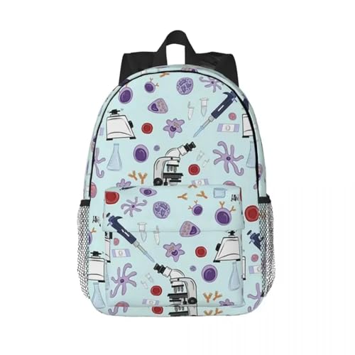 ASDCTYTKO Mochilas de ciencias Mochila para adolescentes Mochila para estudiantes casuales Mochilas escolares Mochila portátil Mochila de hombro Gran capacidad regalo del festival
