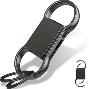 Diktiergerät 3072 Kbps Aufnahmegerät Voice Recorder Abhörgerät mit Sprachaktivierter and Geräuschunterdrückung 4800 Stunden Kapazität, USB Wiederaufladbar 64GB Aufnahmegerät Diktiergerät Mini