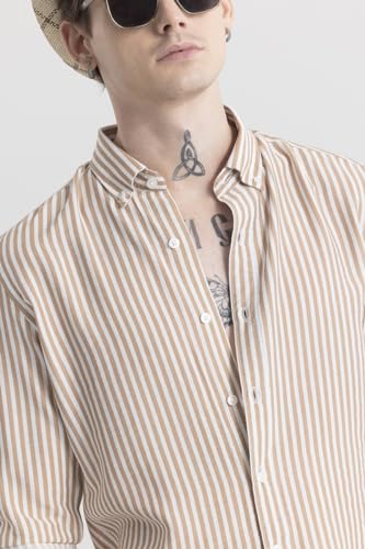 Image of SNITCH Stripehaven Mauve Stripe Shirt