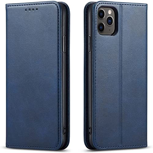 Étui portefeuille iPhone 13 Mini bleu idéal pour voyager léger au quotidien