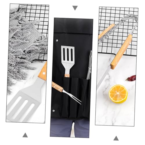 Set de utensilios para parrilla BESPORTBLE acero inoxidable miniatura 3
