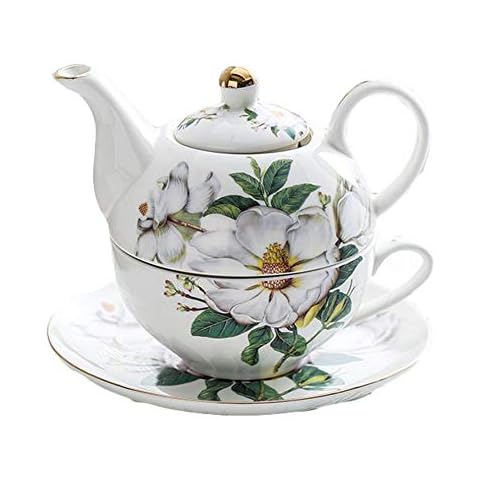 Acyoung Teekanne-, Tasse- und Untertasse-Set Cover