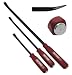 Craftsman 3 Piece Curved Pry Bar Set With Strike Cap Handle