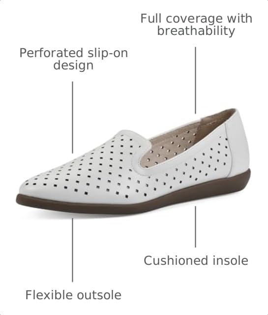 Image of CLIFFS BY WHITE MOUNTAIN Women's Melodic Cushioned Loafer Flat
