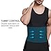 Mens Slimming Compression Shirt, Body Shaper Workout Tank Top, Gynecomastia Tummy Control Undershirts - Change in Seconds