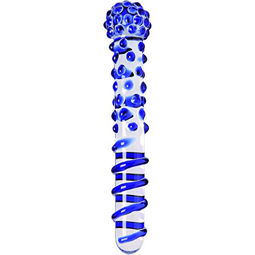 GLASSVIBRATIONS - Glasdildo - Blue Fantasy