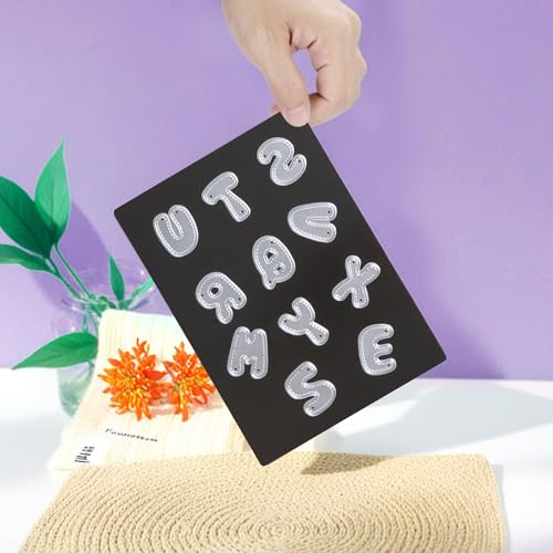 Image of 30pcs Magnetic Sheets and 2 in 1 Storage Bags for Dies Cutting with Binder Cover, Die Cut Storage Set for DIY Scrapbooking,Card Making Supplies (Button-Purple)