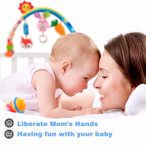 Image of Pau1Hami1ton Baby Stroller Arch Toys, Car Seat Toys,Baby Gifts.S-19(Rabbit)