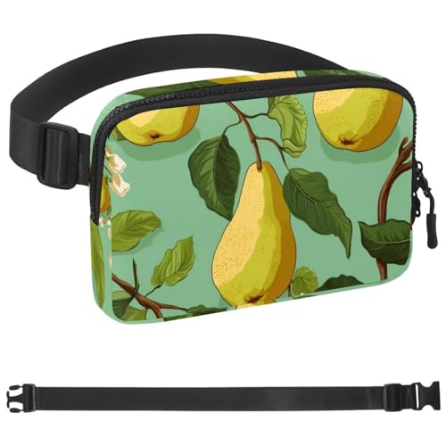 Cinturón para correr ajustable Pear multicolor para llevar el teléfono y dinero en running