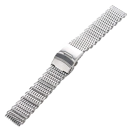 Remplacement de bracelet de montre cassé en maille d'acier durable - 3