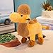LZHsport Poupée de Chameau du désert en Peluche Mignonne saisissant la poupée de Chiffon de Machine, Jaune