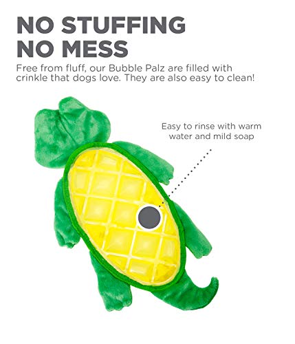 Image of Outward Hound Bubble Palz Plush Gator Dog Toy, Large