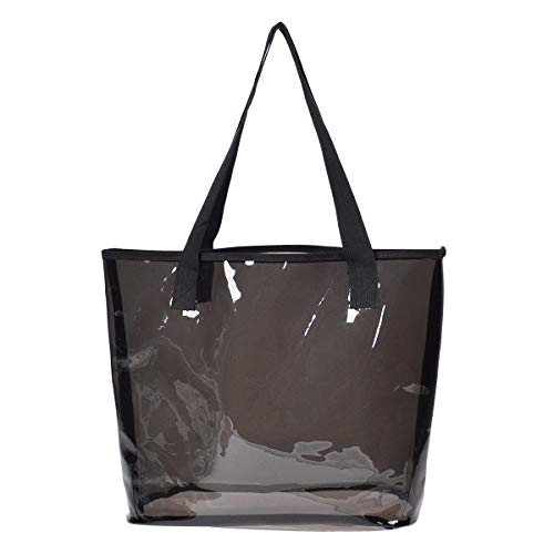 Premium Large Capacity Transparent Clear Tote Bag Shoulder Handbag