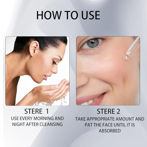 Ninnyi Instant Skin Tightening Cream for Face, Eye Wrinkle Reducer New Serum Firm and Restore Anti Aging Formula - Image 5