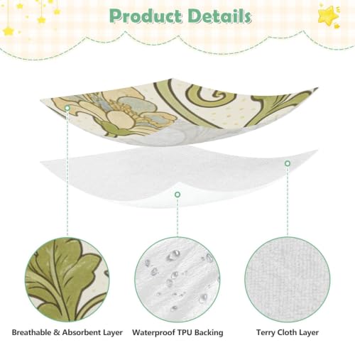 Parure de lit imperméable William Morris : matelas protégé et design floral