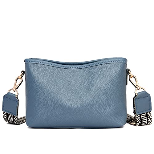 Women Shoulder Bag with Wide Strap Crossbody Purse
