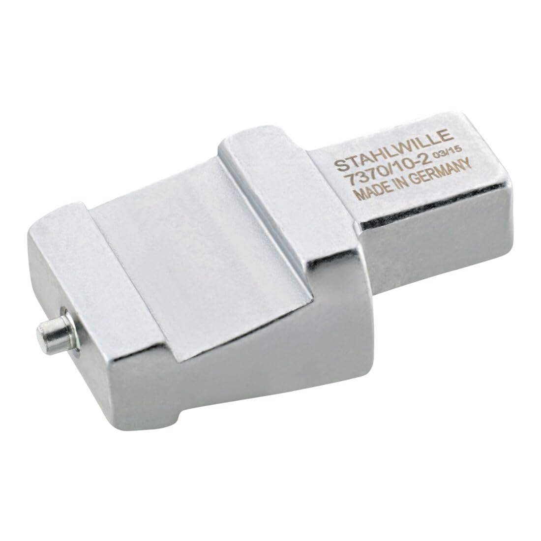 Stahlwille 58290012 Insert Tool Adaptor, Lateral Dovetail Profile, 9x12mm Internal Square Drives, Lightweight 51g, Made in Germany