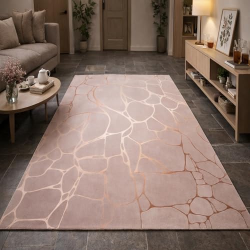 Alfombra lavable para sala de estar que no resbala de 120x160 cm 2