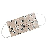 ストリームマーケット マスク 不織布 接触冷感 ひんやり 10枚入 かわいい 大人用 プリントマスク おしゃれ パンダ ピンク MSC145PR-6A