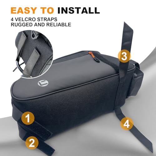 NDakter 10L 3-in-1 Rear Bike Rack Bag