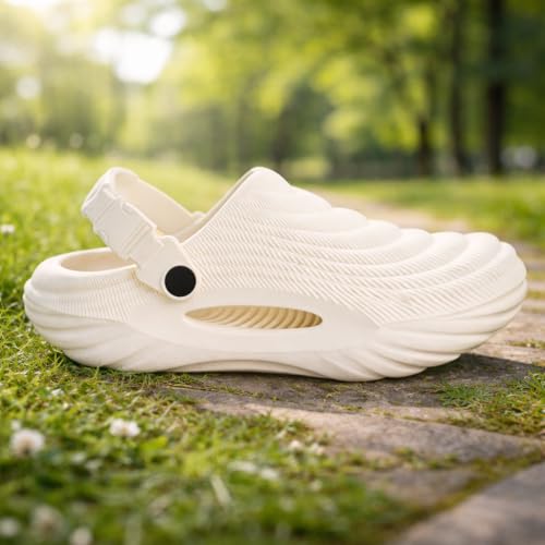 PeniLo Garden Clogs, White - Image 4