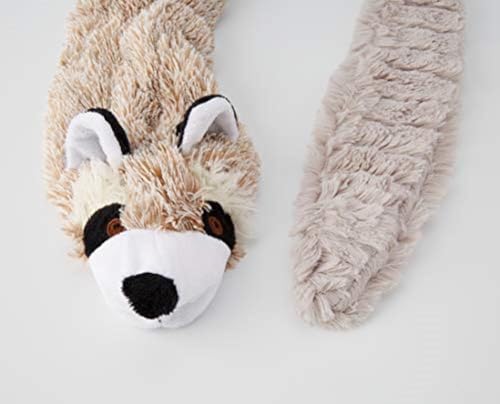 Nobby Plüsch Waschbär für Hunde, flach, 91 cm, 1 Stück