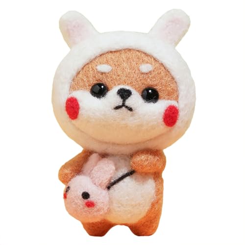 AURAFUL Needle Felting Kit, Animal Needle Felting Kit for Beginner Adult with Felting Tool and Video...