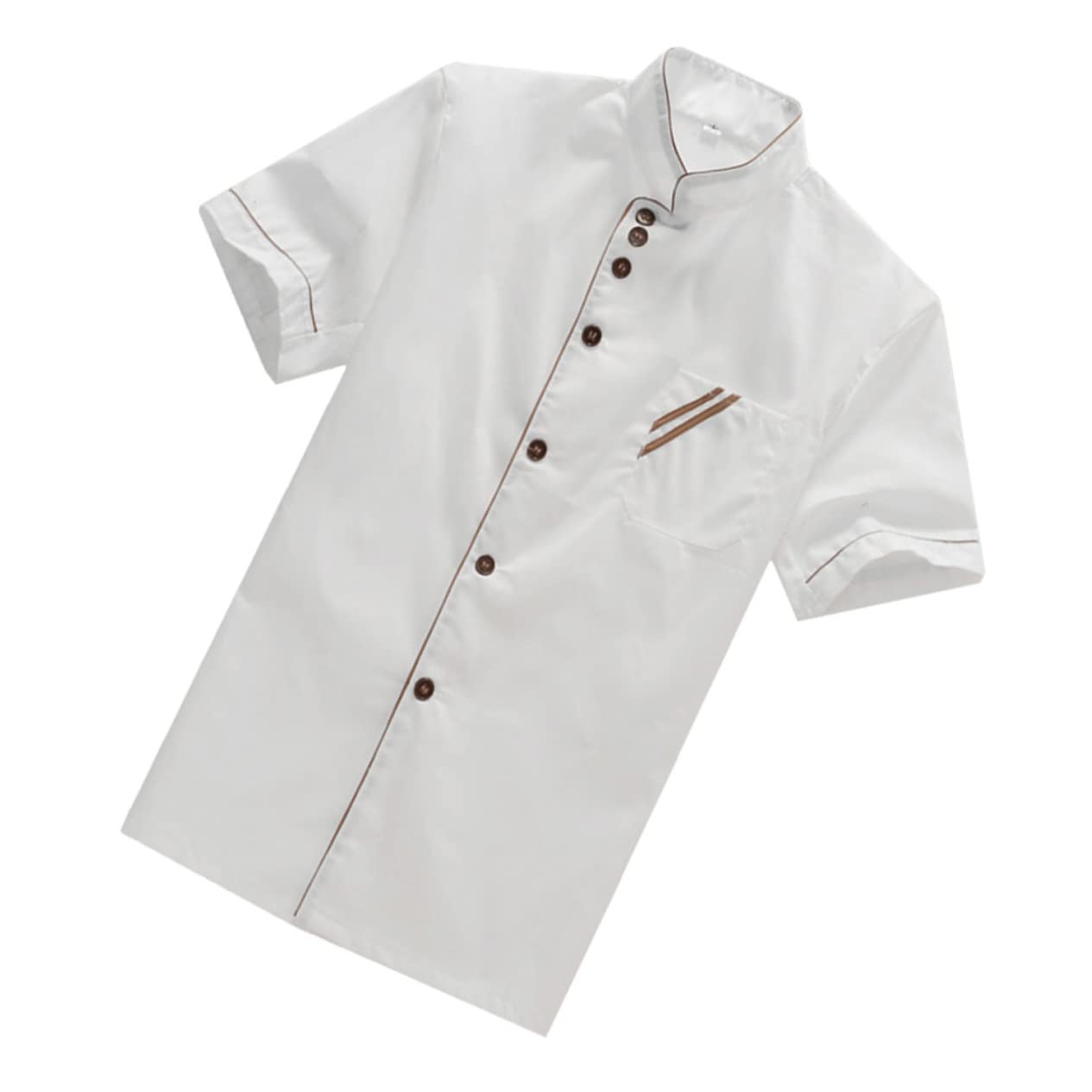 FOMIYES Restaurant Chefs 'short Chef Clothing Breathable Easy to Wash Uniforms