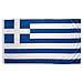 US Flag Store Super Knit polyester Greece Flag, 3 by 5-Feet